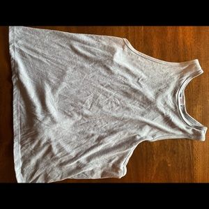 Light grey Victoria Secret Sport tank top with open back -size medium